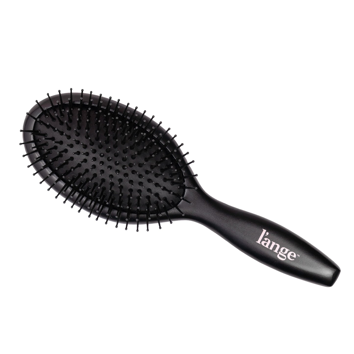 Beech Wood Brush Oval Black