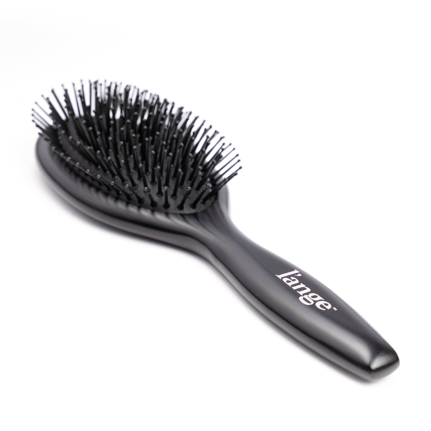 Beech Wood Brush Oval Black