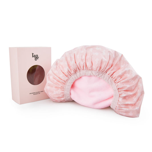 Réversible Double-Sided Shower Cap